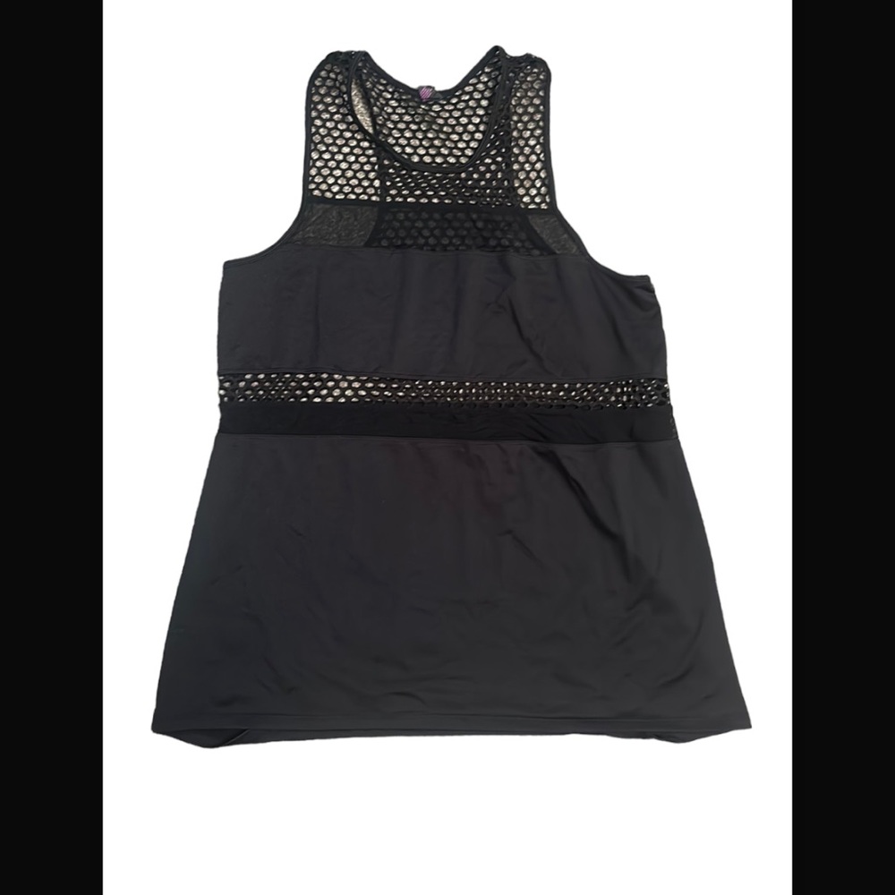 Black material girl tank top size XL